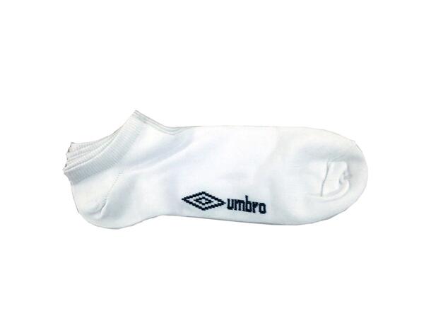 UMBRO Core Slip In Socks 3 pk Hvit 30-34 Lave og behagelige fritidsstrømper